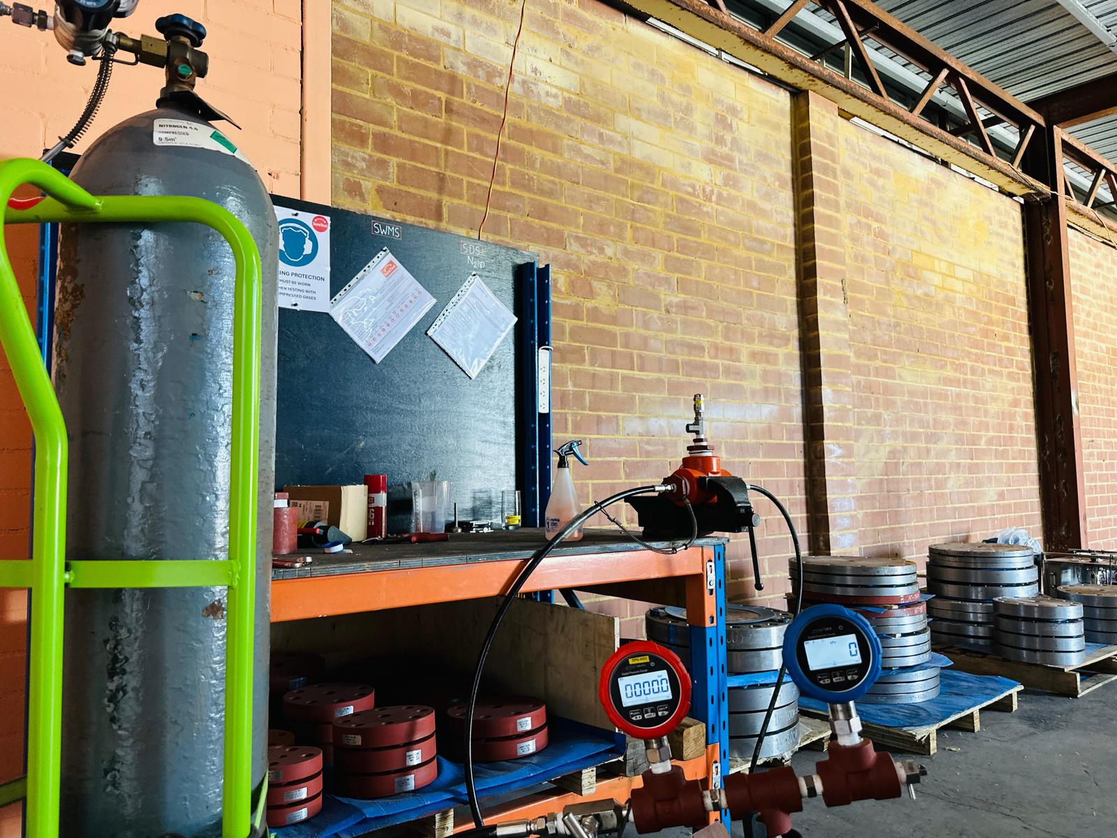 SureTest Henderson workshop interior